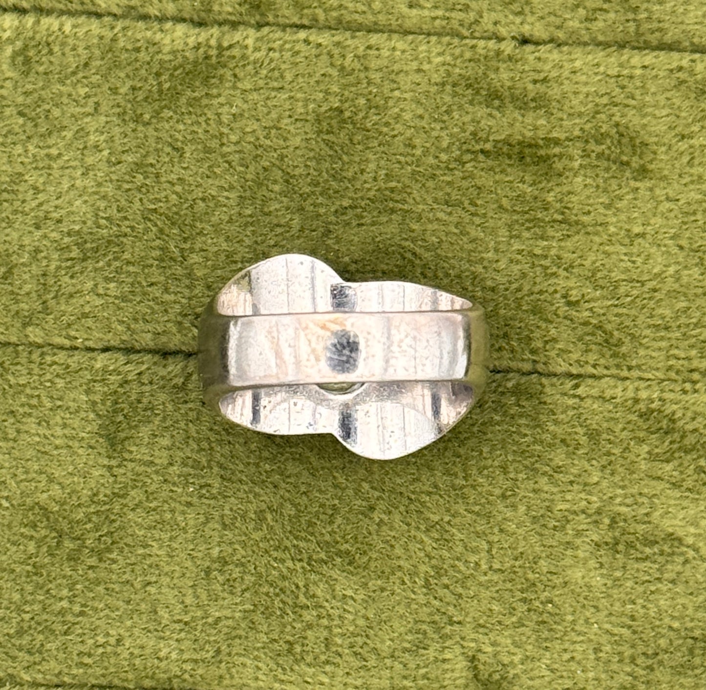 Vintage Sterling Silver Cubic Zirconia Ring