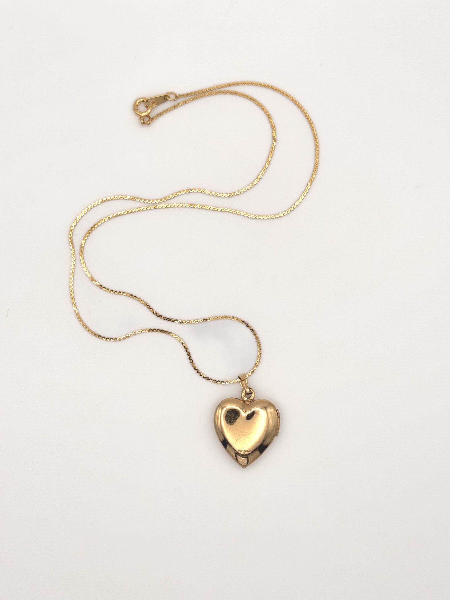 Reworked Gold Filled Grandma Locket Necklace