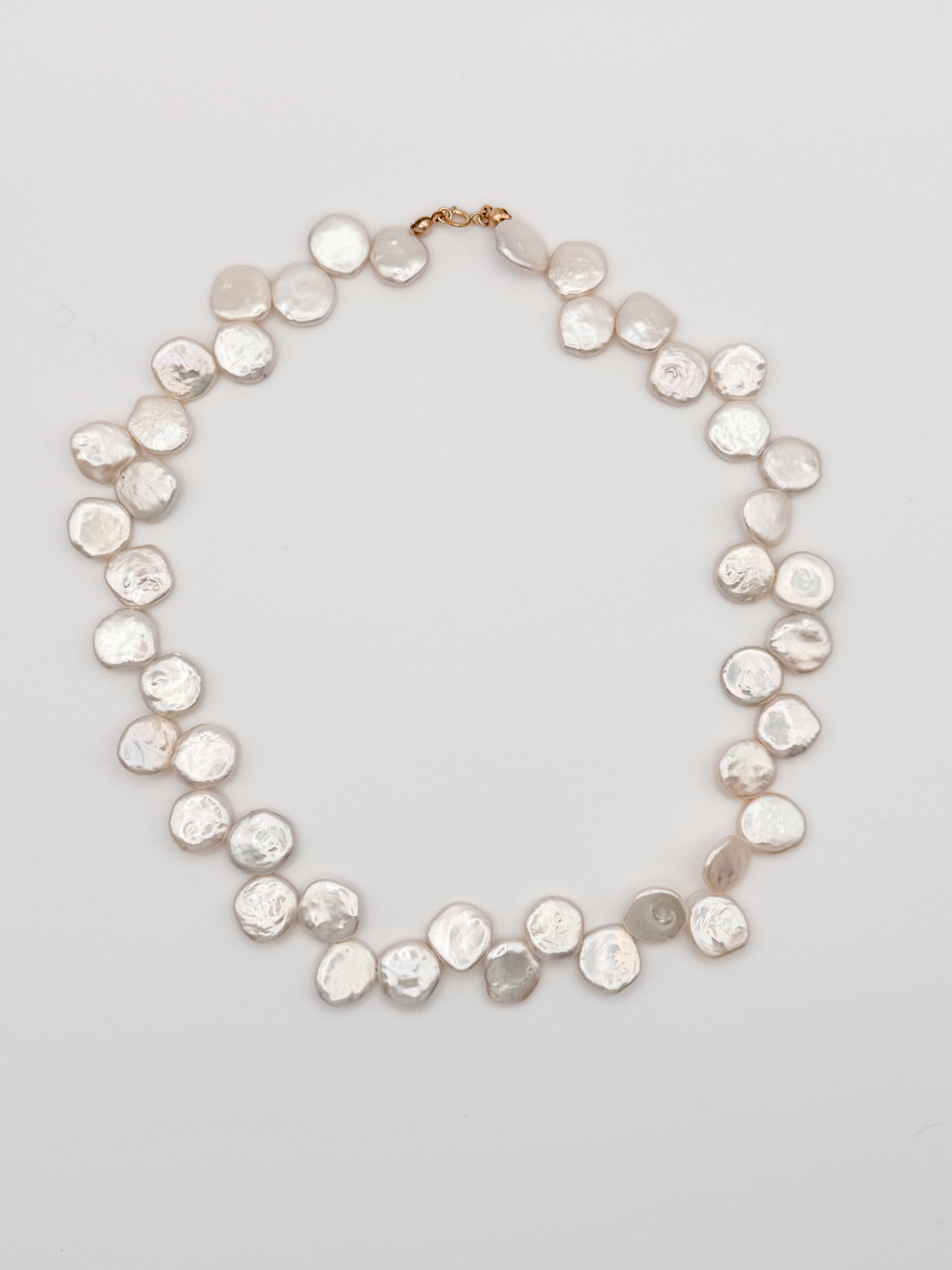 Halo Chain Pearl Necklace