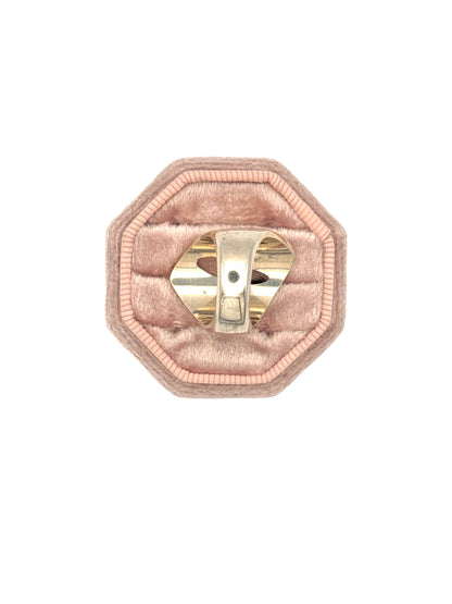 Abstract Cut Out Ring Size 6.25
