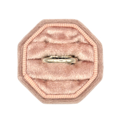 Sterling Silver Multi‑Row CZ Pavé Band