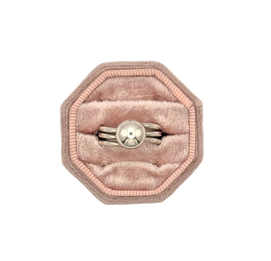Triple Band Dome Ring Size 7.5