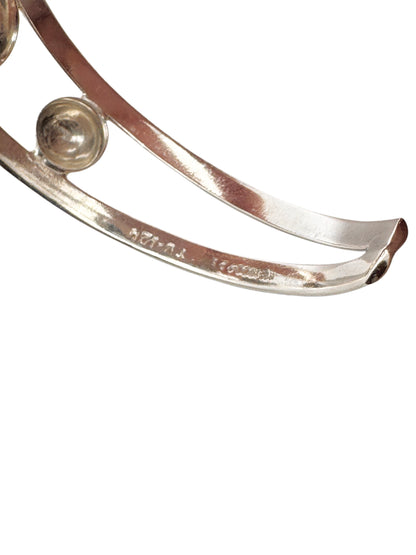 Vintage Sterling Silver Bubble Bangle