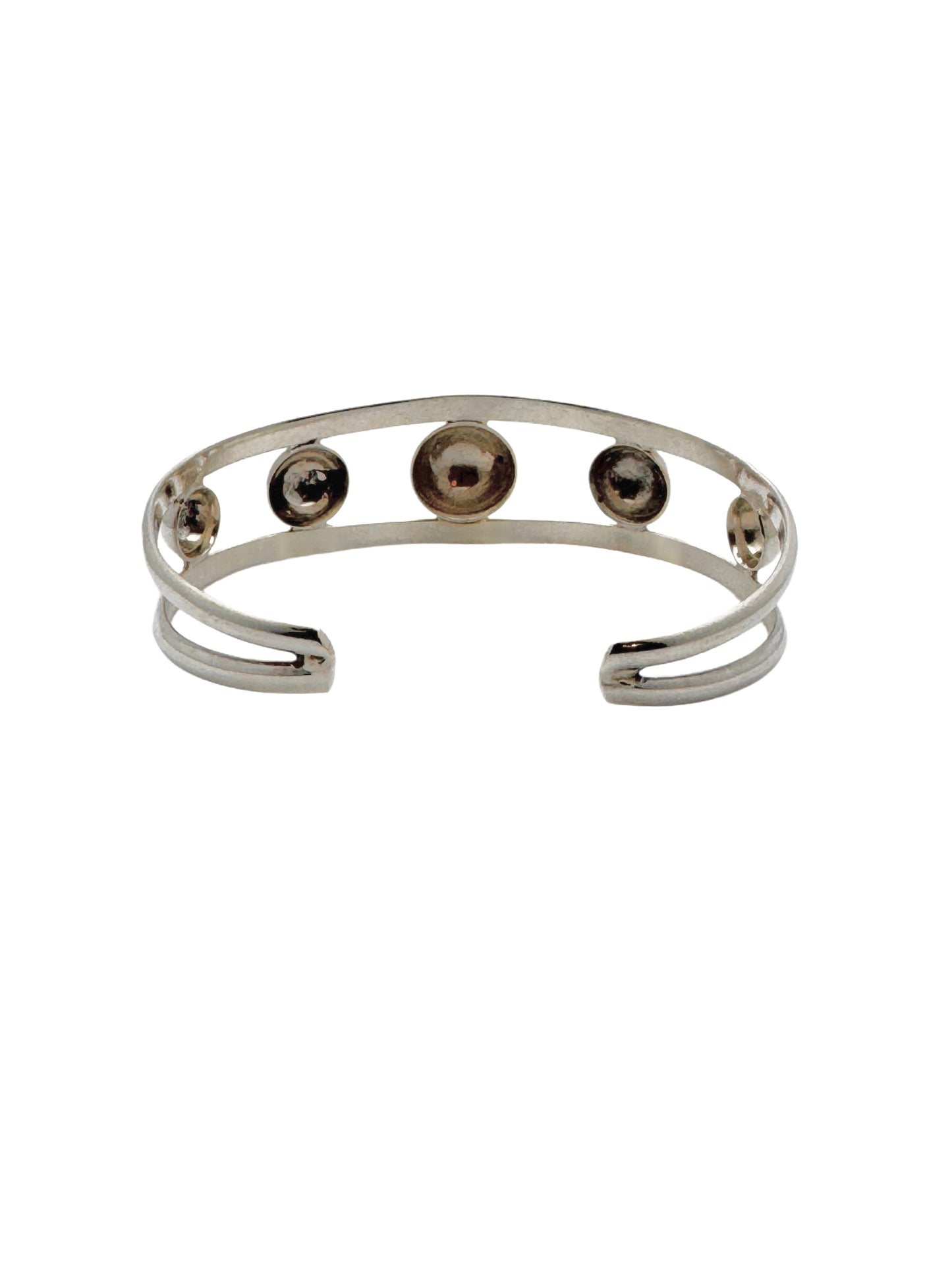 Vintage Sterling Silver Bubble Bangle