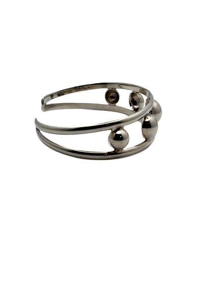 Vintage Sterling Silver Bubble Bangle