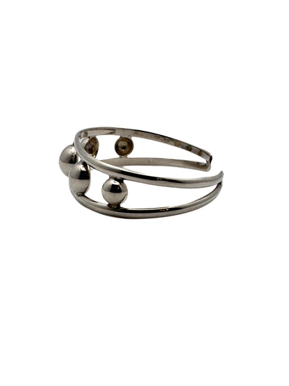 Vintage Sterling Silver Bubble Bangle