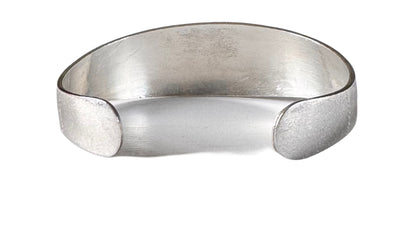 Vintage Sterling Silver Floral Cuff