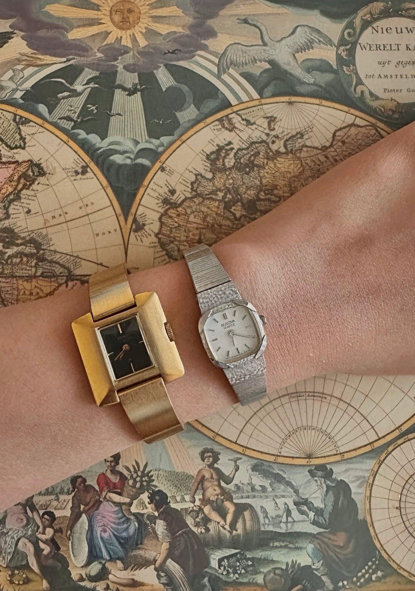 1980s/1990s Seiko Gold Tone Manual Watch