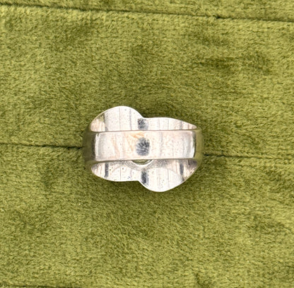 Vintage Sterling Silver Cubic Zirconia Ring
