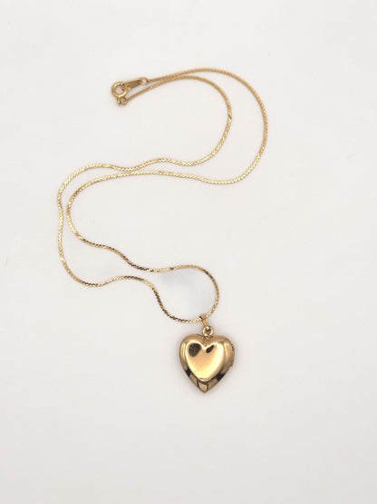 Reworked Gold Filled Grandma Locket Necklace