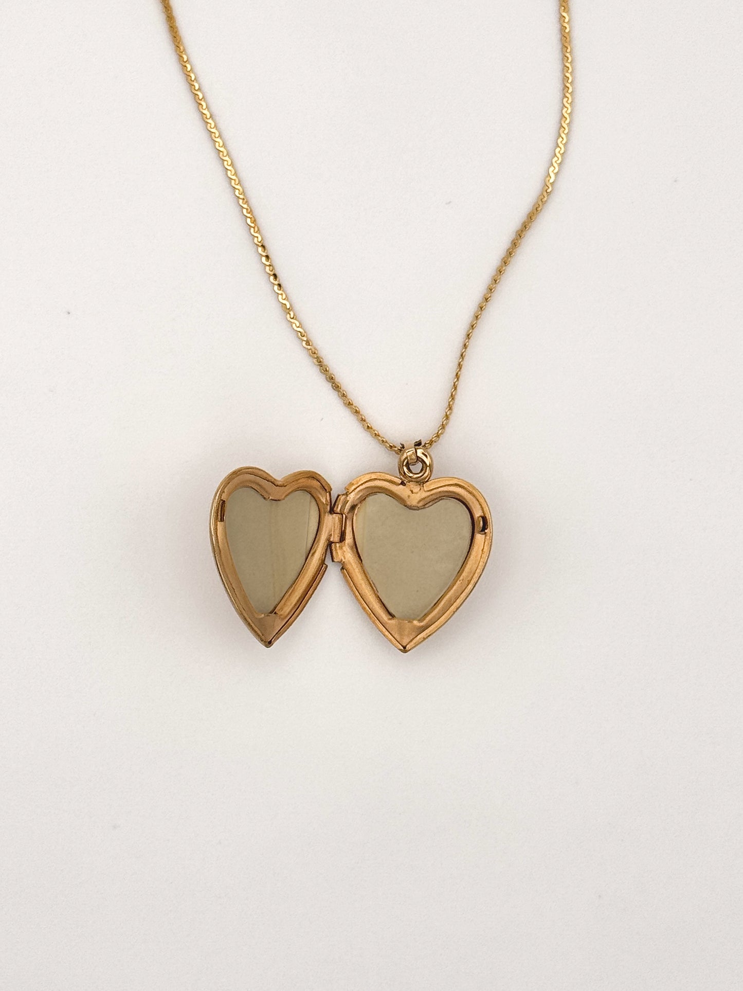 Reworked Gold Filled Grandma Locket Necklace