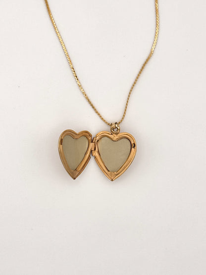Reworked Gold Filled Grandma Locket Necklace