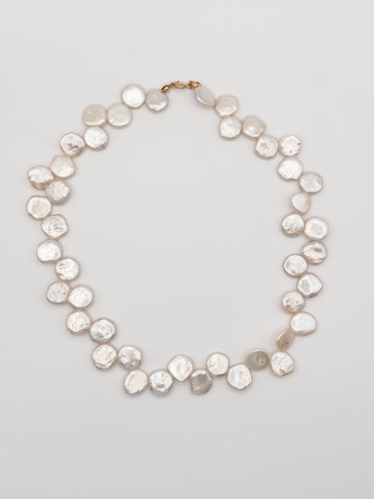 Halo Chain Pearl Necklace